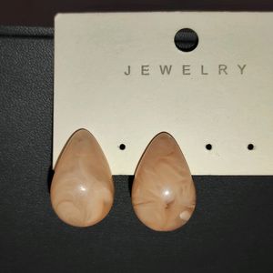 Marble Drop Earrings