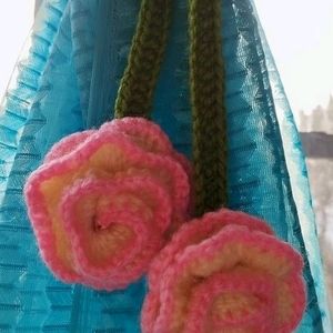 Crochet Curtain Tie