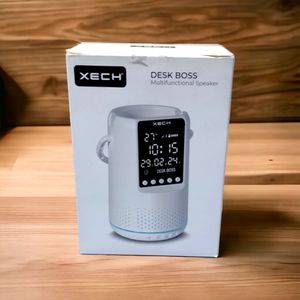 XECH Alarm Clock , Speaker & Stationary Stand