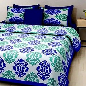 Multicolor Cotton Bedsheet