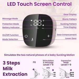 Electric Breastfeeding Pump Rechargeable Automatic