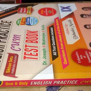 Class 9 English Practice Test Book