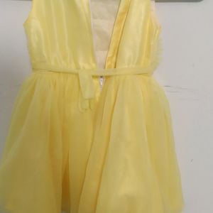 Soft Yellow Frock