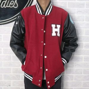 Leather Versity Jacket