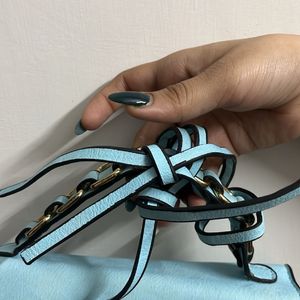 Powder Blue Cute Hand Bag