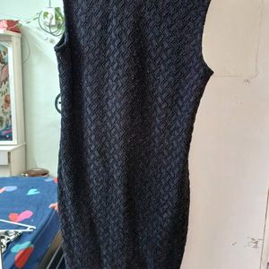 Black Shimmery Party Dress