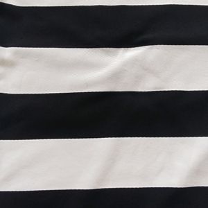 Striped Black And White Tshirt