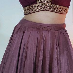 Diwali Sale! Purple Lehenga