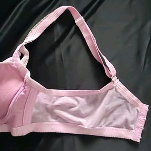 Pink Heavily Padded Bra