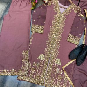 Suit Pent and Dupatta Full Set