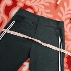 Charcoal Color Capri For Girls