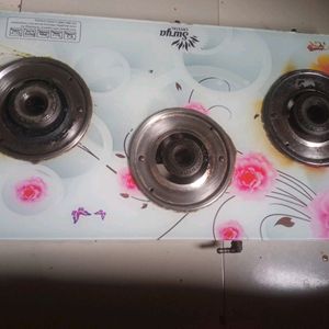 Automatic 3 Burner Gas Stove