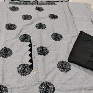 Cotton Khadi Suit Sale