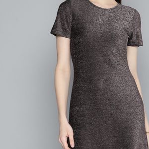 Classy Shimmery A-Line Dress