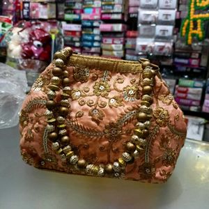 Beautiful Hand Batua Purse For Party/Wedding