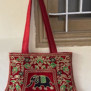 Zardosi Work Bag