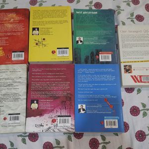 Chetan bhagat book set, any one for 100