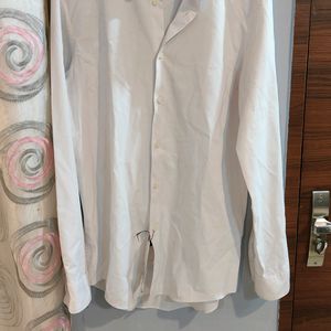 Zara Mens White Shirt