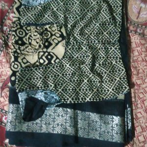 Black Saree With Blouses