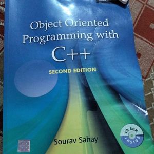 Object Oriented Programming With C++