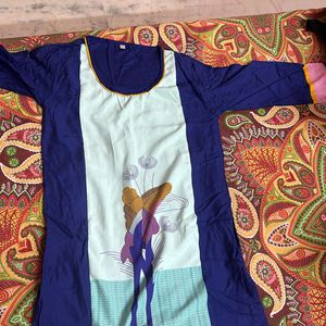 Straight FIT blue Kurti