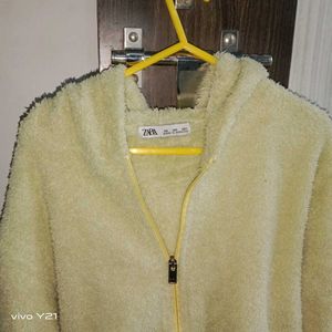 Lime green Zara jacket