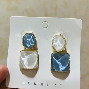 Marble Earrings