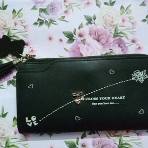 Matte New Black Wallet...💕