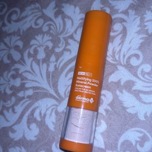 derma co. mineral sunscreen powder