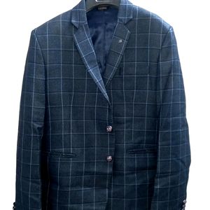 COBB Italy Navy Blue Blazer For MEN