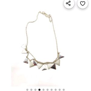 Silver Tone Neckpiece by Claire's