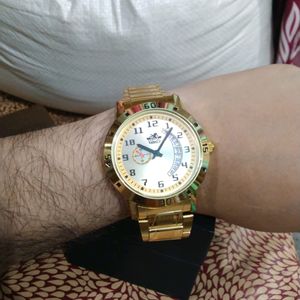 Scottish Club Golden Chain Watch