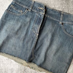 Denim Mini-skirt