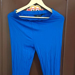 Blue Women Leggings/Churidaar