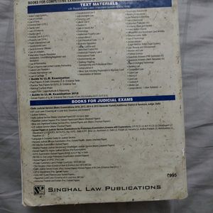 LL.B Textbook