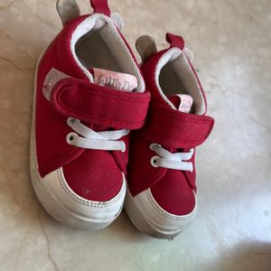 Japanese Red Baby Shoes