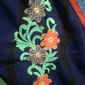 Embroidery Saree