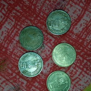 Special 5rs Coin