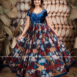 Kamalkari Long Dress