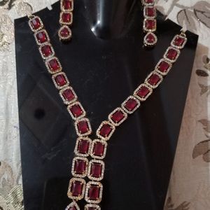 Jerkin Diamond Jewellery Set