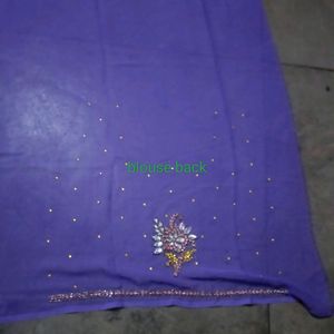 Saree With Unstitched Blouse..