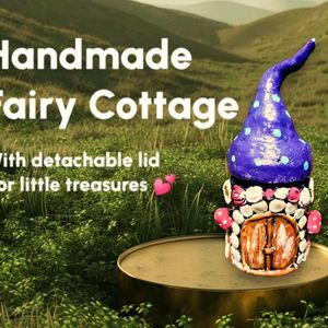 Handcrafted Fairy Cottage