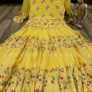 Floral anarkali