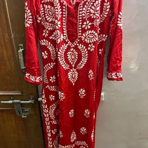 Unused Chikankari Kurta With Plazo