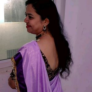 Banaras Saree With Designer Borders