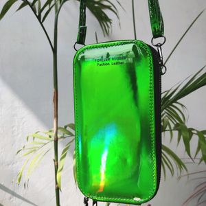 NEW GREEN HOLLOGRAPHIC SLING