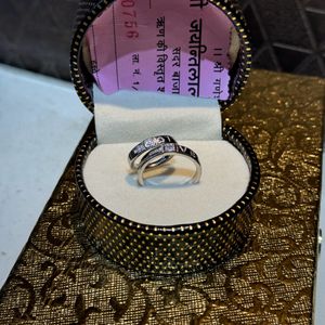 Silver 92.5 Couple Ring