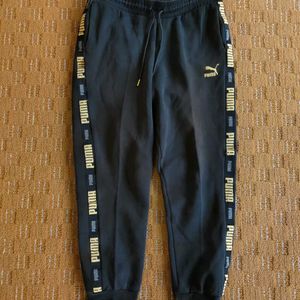 PUMA BLACK TRACKPANT