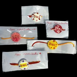 Rakhi Set Of 5 Pieces