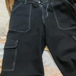 Black Cargo Pant